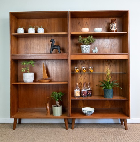 Pair vintage mid century - pair, of