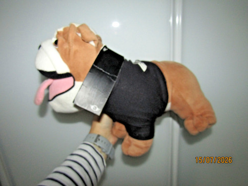 Mini cooper bulldog - bulldog, plush