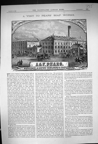 Old 1882 pears soap works - 1882,
