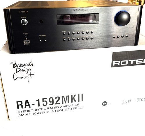 Rotel 1592 mkii black - mkii,