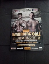 Carl Froch VS Mikkel Kessler.  The Rematch Programme.