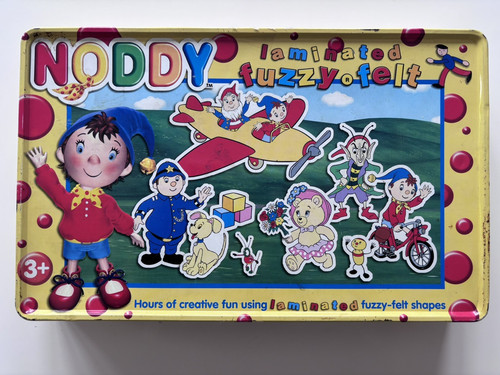 Vintage noddy laminated fuzzy - vintage,