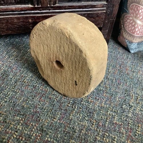 Antique millstone grinding - antique,