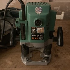 HITACHI M12V ROUTER 110 VOLTS WITH ACCESSORIES & CARRY CASE -100% Untested.