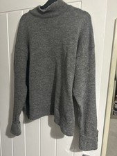 Grey Long Sleeved Jumper Size L Worn Once River Island