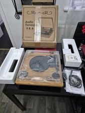 VIFLYKOO Record Player, Bluetooth Portable Vinyl Turntable Digital XR-636DP-87