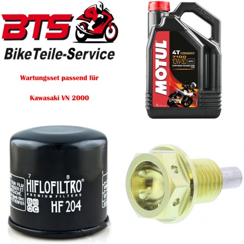 Set oil filter drain plug - 4l, filter,