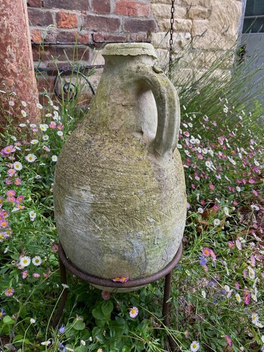 Antique old medium size olive - medium,