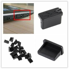20Pcs USB Anti Dust Protector PVC Soft Rubber A Type Female Plugs Stopper Cover
