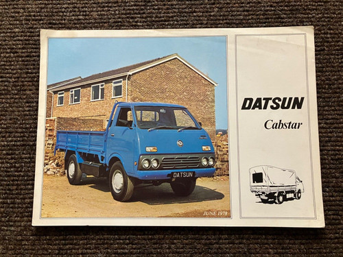 Datsun cabstar brochure - cabstar,