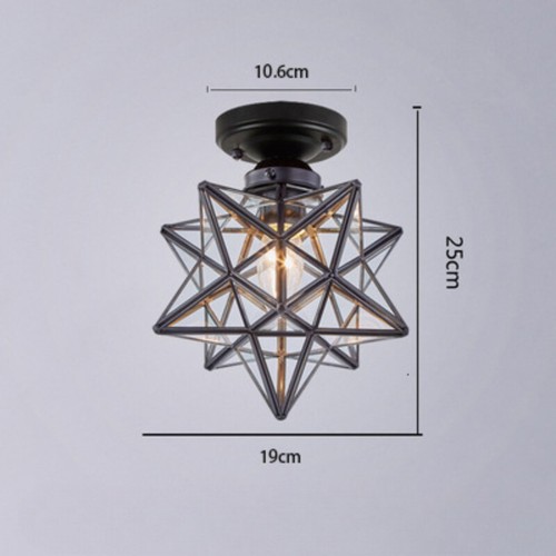 20cm modern moravian star - moravian,