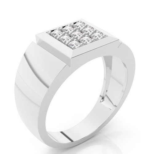Mens vvs diamond ring - mens,