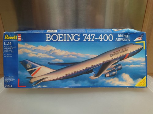 Revell boeing 747 400 british - revell, 747-400