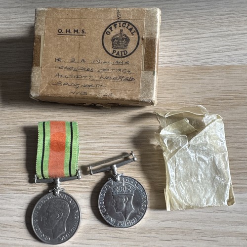 Wwii medal pair - medal,