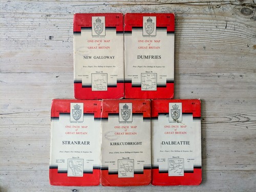 Five historic ordinance survey - historic,