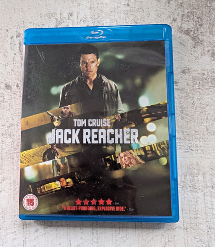 Jack reacher blu ray 2013 - blu-ray, tom
