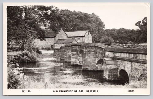 Old packhorse bridge bakewell - packhorse,