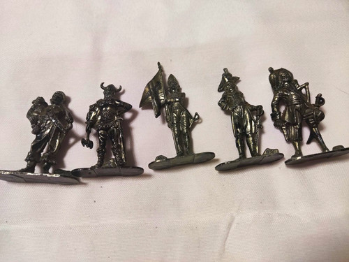 Viking metal toy soldier - viking,