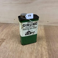 Vintage 1 quart Castrol Girling oil tin can