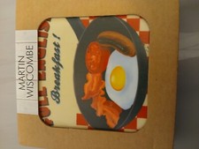 Martin Wiscombe Pack Of Four Different Coasters Brand New Boxed