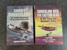 2 x Sunderland Aeroplane Books