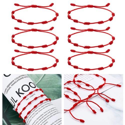 6pcs lucky red string - lucky,