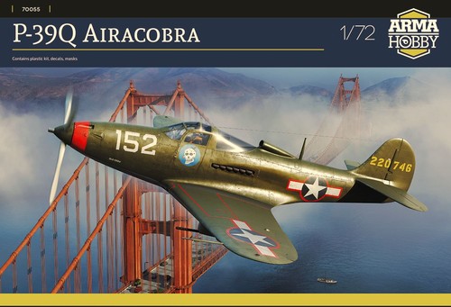 Arma hobby p 39q - 1/72, p-39q