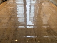 Kate Transparent PVC Reflection floor mat for Cake Smash