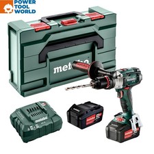 Metabo SB 18 LTX Impuls PowerExtreme 18v Combi Drill Inc 2x 4.0Ah Batts