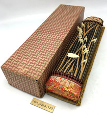 Koto Japanese acoustic harp Mini Wagakki 17in Musical Instrument Japan Zen wood