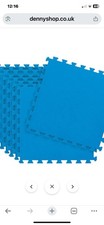 Floor Protector Ground Mats By Denny X9 Blue. New! Still wrapped