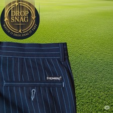 ? DS #784 – Stromberg Golf Trousers – Pinstripe Navy / 36W Regular