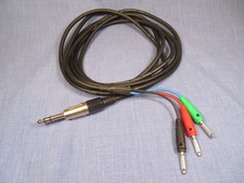 Stereo input output lead - , or