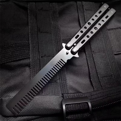 Foldable comb stainless - foldable,