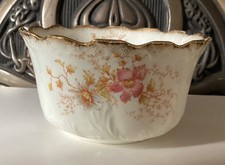 Antique Bowl With Floral Decoration And Raised Relief. 32753.