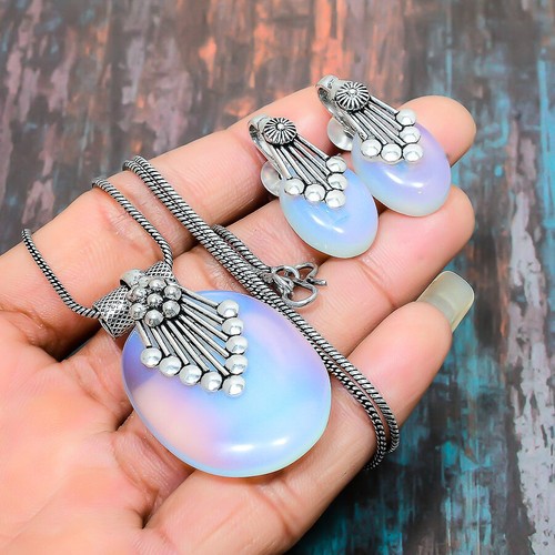 Milky opal gemstone - milky,