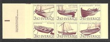 1988 Sweden "Inland Boats"