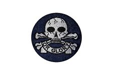 CLASSIC ROCKERS DEATH OR GLORY SEW ON EMBROIDERED MOTORCYCLE PATCH