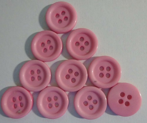 15mm hole flat back - flat,