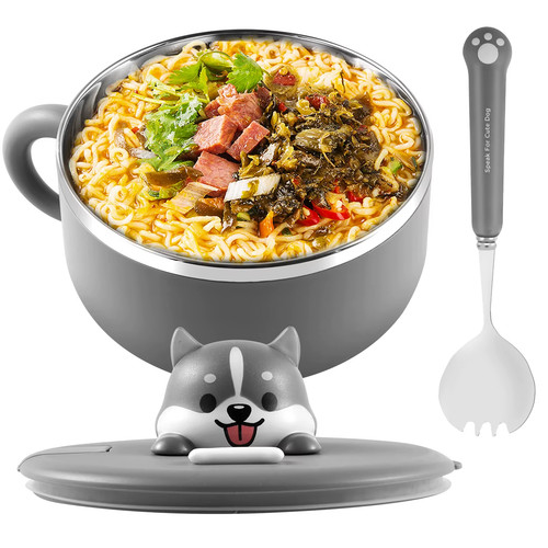 1200ml ramen bowl - with, lid