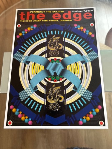 The edge rave flyer - rave, formerly