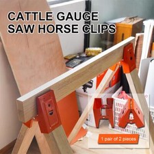 Cattle Gauge Saw Horse Clips