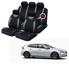 FOR Volvo V40 Black & Grey Car
