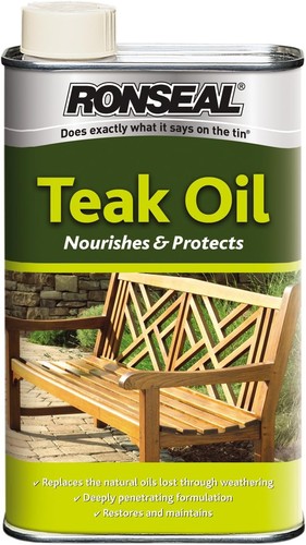 Ronseal teak oil - ronseal, premium