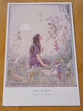 POSTCARD VINTAGE SIGNED M