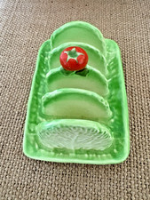 Vintage Crown Devon Green Leaf