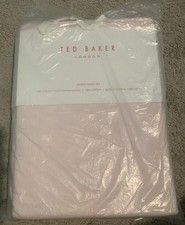 TED BAKER LONDON  Queen Bed Set, Pink 400TC 100% Cotton New In Bag