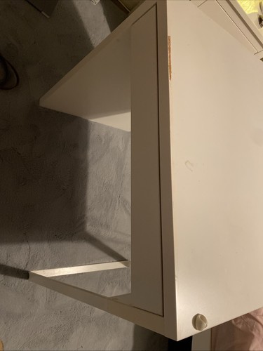 Small white ikea desk - ikea, with