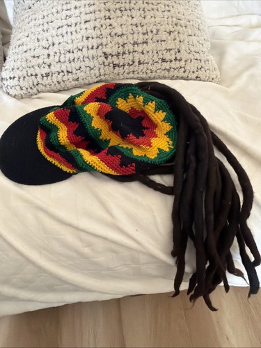 Rasta crochet tam hat with - hat,