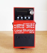 Boss RC-5 Loop Station Stereo Guitar Looper Pedal Excellent
